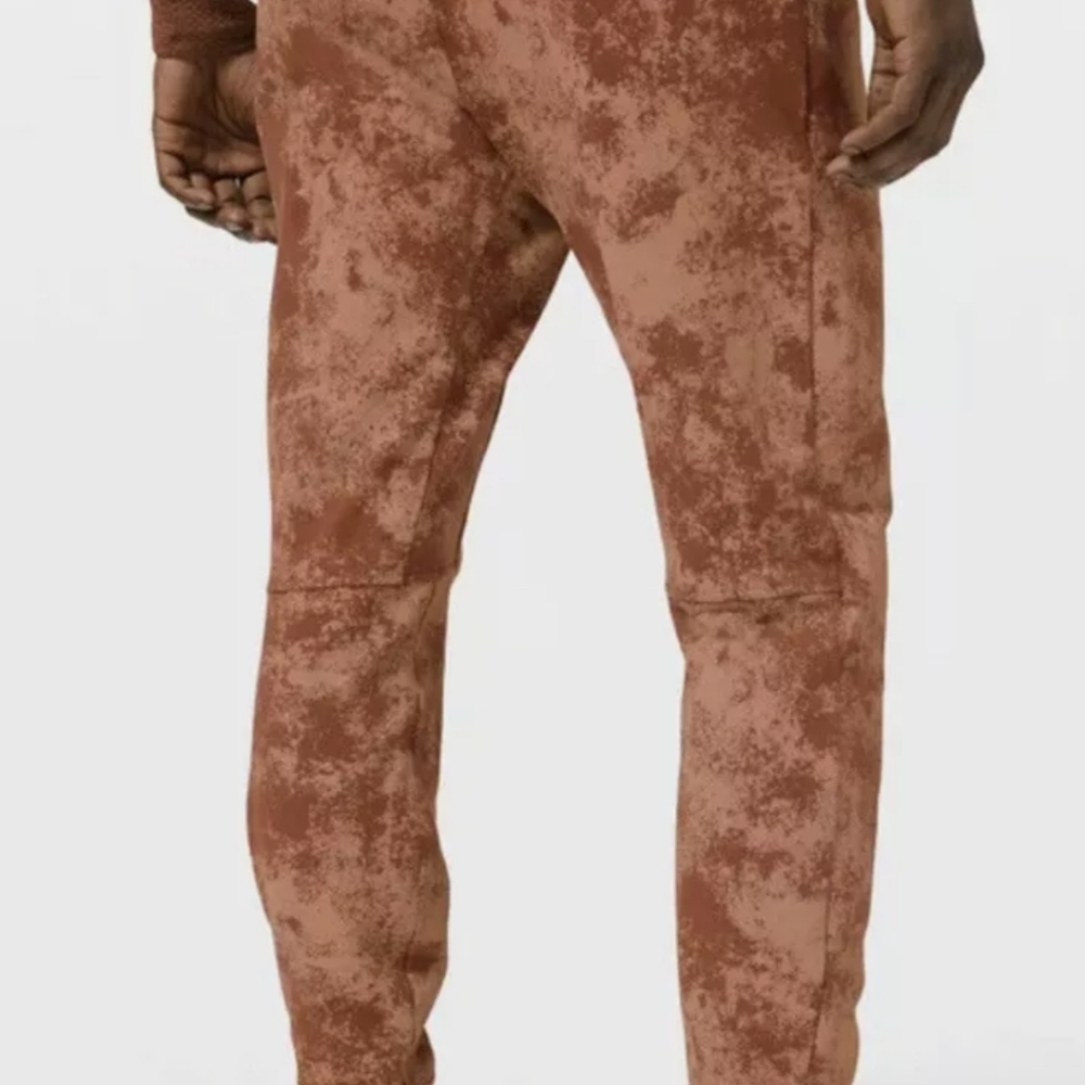 Lululemon Men's‎ Size M City Sweat Jogger Terra Clay ADTS Terry Pants Classic
